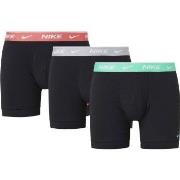 Nike 3P Everyday Cotton Boxer Multi-colour-2 bomull Small Herre