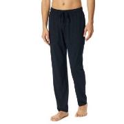Schiesser Mix and Relax Cotton Long Pants Mørkblå bomull Large Herre