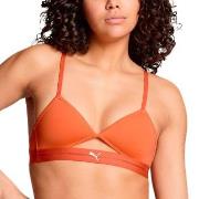 Puma Cut Out Triangle Top Oransje polyamid Large Dame