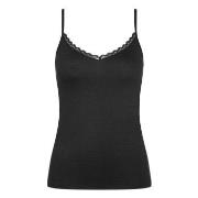 Triumph Feel Of Cotton Spaghetti Top Svart bomull 44 Dame