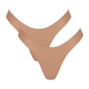 Sloggi Truser 2P ZERO Feel 2 0 Tiny Tanga C2P Beige Small Dame