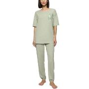 Triumph Endless Comfort Long Sleeve Pyjama Lysegrønn 48 Dame