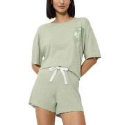 Triumph Endless Comfort Short Sleeve Pyjama Lysegrønn 40 Dame