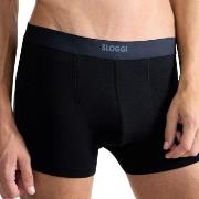 Sloggi 2P Men Ever Ease Shorts Svart bomull Medium Herre
