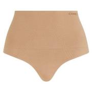 Chantelle Truser Smooth Comfort High Waisted Thong Lysbrun  Medium Dam...