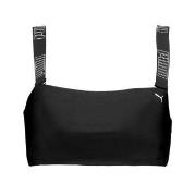 Puma Bandeau Bikini Top Svart/Hvit X-Large Dame