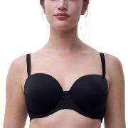 Chantelle BH Comfort Chic Bandeau T-shirt Bra Svart D 90 Dame