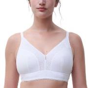 Chantelle BH EasyFeel Wirefree Support Bra Hvit nylon D 75 Dame