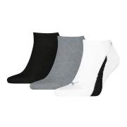 Puma Strømper 3P Lifestyle Sneaker Socks Hvit/Grå Str 35/38