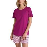 Calida Marine Dreams Short Pyjamas Rosa Mønster bomull X-Small Dame