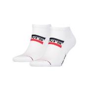 Levis Strømper 2P Sportswear Logo Low Cut Sock Hvit Str 39/42