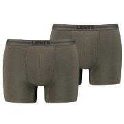 Levis 2P Tencel Boxer Brief Khaki lyocell Small Herre