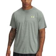 Under Armour Tech Textured SS Shirt Grå polyester X-Large Herre