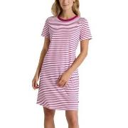 Calida Marine Dreams Sleepshirt Rosa Mønster bomull Large Dame