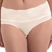 Anita Truser Essential High Waist Lace Briefs Benhvit Medium Dame