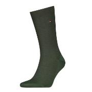 Tommy Hilfiger Strømper Premium Basket Wool Socks Mørkgrørnn  Str 39/4...