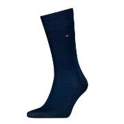 Tommy Hilfiger Strømper Premium Fil D Ecosse Socks Mørkblå Str 41/42 H...