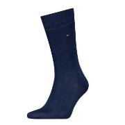 Tommy Hilfiger Strømper Premium Fil D Ecosse Socks Jeansblå Str 39/40 ...