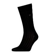Tommy Hilfiger Strømper Premium Rib Crew Socks Svart Str 39/40 Herre
