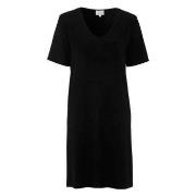 Damella Bamboo Short Sleeve Nightdress Svart Bambus XX-Large Dame
