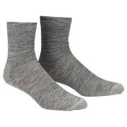 Damella Strømper Thin Wool Socks Lysgrå Str 39/42 Dame