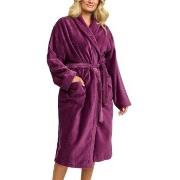 Damella Unisex Torekov Robe Plomme bomull X-Small Dame