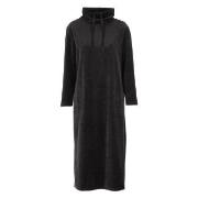 Damella Velour Cosy Dress Svart XX-Large Dame