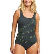 Damella Keira Chlorine Resistant Swimsuit 36-50 Khaki polyester 44 Dam...