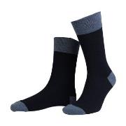 Amanda Christensen Strømper True Contrast Ankle Sock Marine Str 39/42