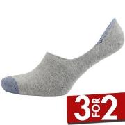 Amanda Christensen Strømper True Contrast Invisible Sock Lysgrå Str 43...