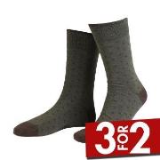 Amanda Christensen Strømper True Dot Ankle Sock Oliven Str 39/42
