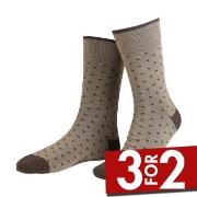 Amanda Christensen Strømper True Dot Ankle Sock Lysbrun  Str 39/42