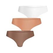 Björn Borg Truser 3P Invisible Thong Mixed X-Large Dame