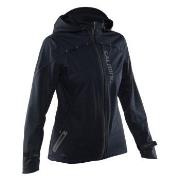 Salming Abisko Rain Jacket Women Svart polyester Large Dame