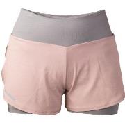 Salming Essential Shorts Women Grå/Rosa polyester Large Dame
