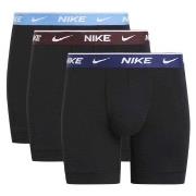 Nike 6P Everyday Essentials Cotton Stretch Boxer Svart/brun bomull Med...