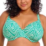 Elomi Fiji Falls Plunge Bikini Top Turkis H 90 Dame