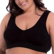 Magic BH Comfort Bra Bamboo Svart Large Dame