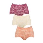 Missya Truser 3P Lace Maxi Rosa/Lilla Small Dame