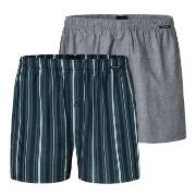 Schiesser 2P Boxershorts multipack Stripet bomull X-Large Herre