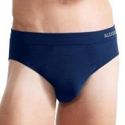 Sloggi 2P Men GO Smooth Classic Briefs Marine/Blå Medium Herre