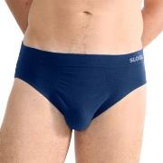 Sloggi 2P Men GO Smooth Classic Briefs Mørkblå Small Herre
