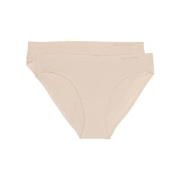 Marc O Polo Elastic Briefs Truser 2P Beige X-Small Dame