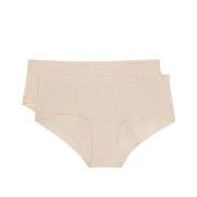 Marc O Polo Elastic Panty Truser 2P Beige Medium Dame