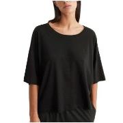 Marc O Polo Lounge Cropped Top Svart bomull Medium Dame