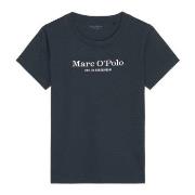 Marc O Polo Slim T-Shirt Marine bomull Small Dame