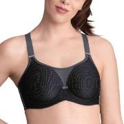Anita BH Active Underwire Sports Bra Svart/Grå B 80 Dame