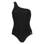 Damella Alyssa Wavy Swimsuit Svart 40 Dame