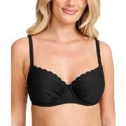 Damella Grace Wavy Bikini Bra Svart D/E 42 Dame