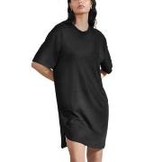 Bread and Boxers Soft Fiber T Shirt Dress Svart viskose Medium Dame